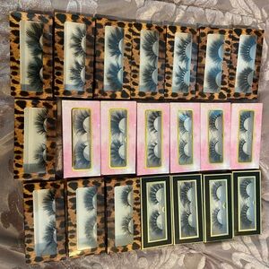 Luxury Siberian Mink Lashes - Leopard and Pink Collection